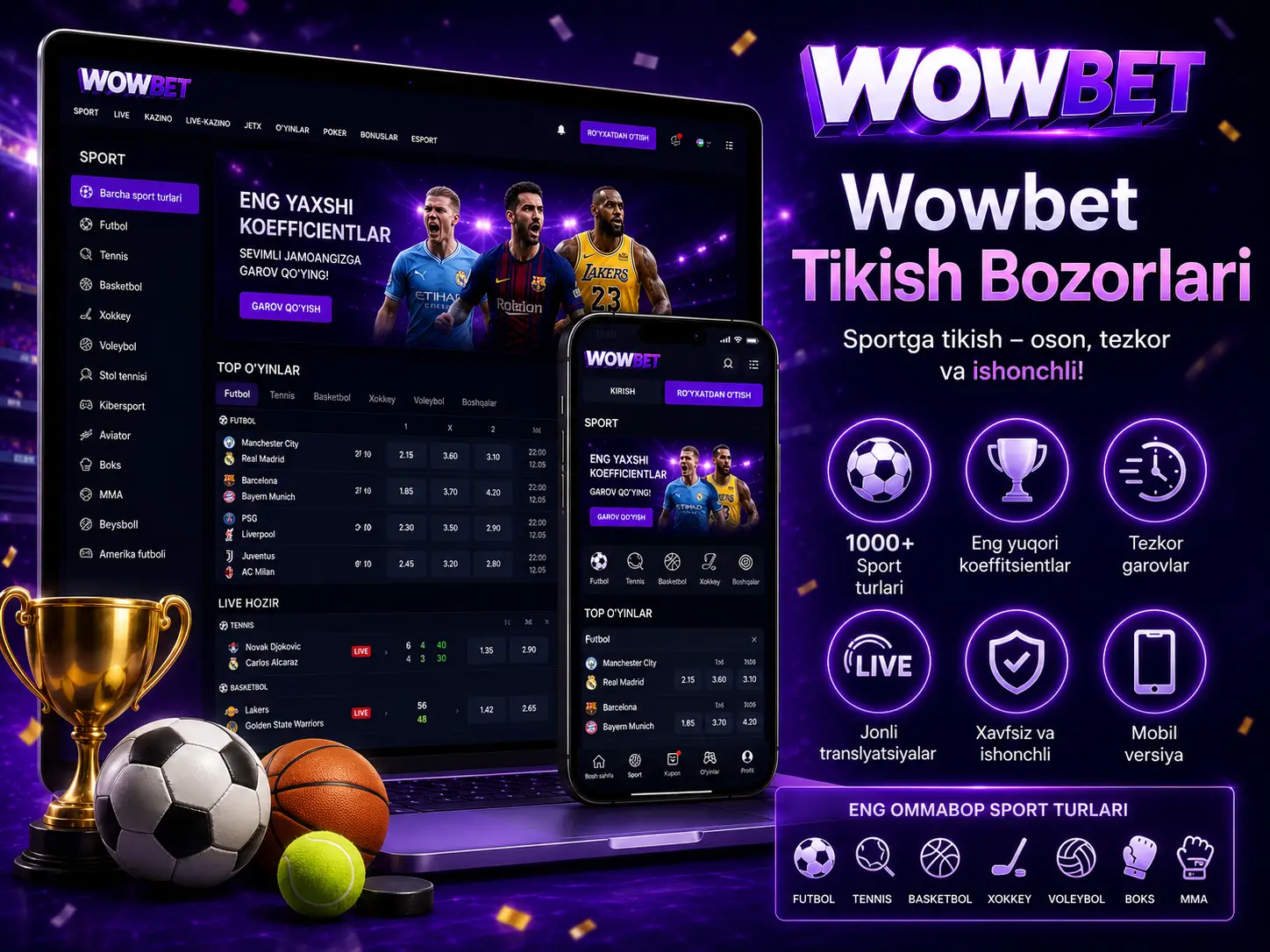 Wowbet Tikish Bozorlari